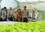 Kapolres Gowa Launching Program Pekarangan Pangan Bergizi (P2B) di Kecamatan Bontomarannu.