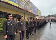 Meski Diguyur Hujan, Polres Gowa Gelar Upacara Khidmat Peringatan Hari Lahir Pancasila