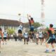 Dalam Rangka HUT Ke 75 Lantamal VI Gelar Pertandingan Bola Voli Antar Satker.