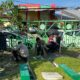Sambut HUT Bhayangkara ke-79, Personel Polres Gowa dan Kodim 1409/Gowa Gelar Bakti Sosial.