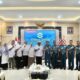 Danlantamal VI Terima Audiensi Ketua DPW Forum Bela Negara Sulawesi Selatan.