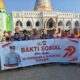 Sambut HUT Bhayangkara ke-79, Polsek Pallangga Polres Gowa Gelar Kerja Bakti Bersama Warga