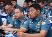 Danlantamal VI Makassar Ikuti Rakor Renaku I TNI AL Tahun 2025