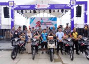 Ratusan Peserta Padati Pantai Manakarra, Meriahkan Fun Run dan Jalan Santai HUT Bhayangkara ke-79