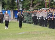 Polres Majene Gelar Upacara Hari Bhayangkara ke-79 di Pendopo Rujab Bupati Majene