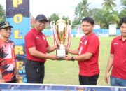 Pembukaan Turnamen Kapolres Cup I 2025 Berlangsung Meriah, Bentuk Sinergi Polri Dan Pemuda Tikke Raya