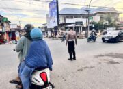 Satlantas Polres Majene Gelar Commander Wish Pagi, Wujudkan Kamseltibcarlantas