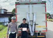 Sat Lantas Polres Pasangkayu Tindak Pelanggaran Over Loading dan Over Dimensi, Edukasi Keselamatan Jadi Prioritas