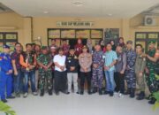 HUT Bhayangkara Ke-79, Kapolsek Sungsang Dapat Kejutan Dari Camat Dan Danramil 430-02/Sungsang