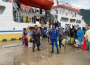 Satpolair Polres Majene Intensifkan Pengamanan Pemberangkatan KM. Sabuk Nusantara 93 Perintis