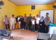 Kapolsek Pamboang Hadiri Mediasi Sengketa Tanah dan Bangunan di Desa Bonde Utara yang Berakhir Damai