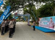 Siap Amankan Rangkaian Bhayangkara Run 2025, Polres Pasangkayu Kerahkan Kekuatan Penuh di Alun-Alun Kota