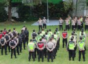 Kolaborasi Polisi dan TNI Amankan Pengesahan Warga Baru Perguruan Silat di Blitar