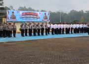Dipimpin Bupati, Polres Toraja Utara Laksanakan Apel Gelar Pasukan Ops Patuh Pallawa 2025