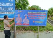 Satlantas Polres Pasangkayu Ajak Warga Tertib Berlalu Lintas Lewat Papan Bicara