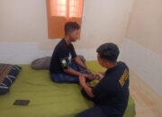 Kepedulian Bripda Roy Andhy Lesmana Dor to dor Kerumah Personel Sakit Demi Kesehatan dan Jiwa Korsa