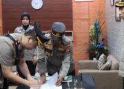 Kapolresta Mamuju Pimpin Upacara Penyematan Jabatan Kasat Lantas, Kasat Reskrim, dan Kasat Narkoba