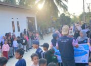 Bhabinkamtibmas Subsektor Mapilli Polres Polman Monitoring Jalan Santai Gembira di Desa Bonra