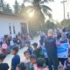 Bhabinkamtibmas Subsektor Mapilli Polres Polman Monitoring Jalan Santai Gembira di Desa Bonra