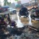 Air Genangi Badan Jalan Sekitar Warung Pojok-Sukaraya, Disebabkan Pipa Milik PDAM Bocor