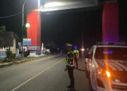 Cegah Pelanggaran dan Balap Liar, Satlantas Polres Majene Gelar Patroli Blue Light di Titik Rawan
