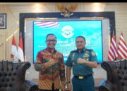 Komandan Lantamal VI Makassar Terima Kunjungan Wakil Rektor 1 Universitas Hasanuddin.