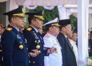 Danlantamal VI Makassar Hadiri Upacara Peringatan Hari Bhayangkara Ke-79 Tahun 2025