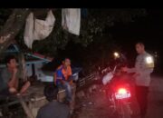 Bhabinkamtibmas Desa Berutallasa Laksanakan Patroli KRYD di Malam Hari, Sapa Warga dan Sampaikan Imbauan Kamtibmas