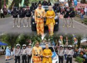 Kapolres Gowa Bersama Ketua Bhayangkari Hadiri Pembukaan Karnaval Beautiful Malino 2025