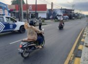 Patroli dan Pengaturan Lalu Lintas Sat Lantas Polres Pasangkayu Jaga Keamanan dan Kelancaran di Titik Keramaian