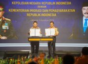 Kapolri Harap Sinergisitas Makin OptimalTeken Nota Kesepahaman Dengan Kementerian Imipas Agus Andrianto