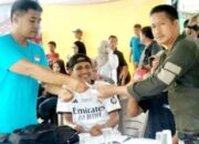 Polisi Putra Daerah Tapalang Gelar Turnamen Sepak Bola Antar Desa Sambut HUT RI ke-80