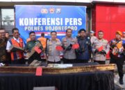 Polres Bojonegoro Amankan Komplotan Pencuri Rel Kereta Api, PT KAI Beri Apresiasi