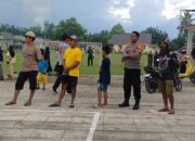 Bhabinkamtibmas Polsek Pasangkayu Kawal Lomba HUT RI ke-80 di Desa Tikke, Pastikan Berjalan Aman dan Kondusif