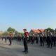 Serasa di Akademi Internasional, Komando ‘Roll Call Begin!’ Menggema di Apel Siswa Bintara SPN Polda Jatim