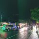 Satlantas Polres Majene Gelar Patroli Blue Light di Tengah Cuaca Kurang Bersahabat