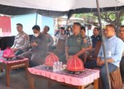 Kapolres Majene Ikuti Vicon Kick Off Gerakan Pangan Murah Bersama Kapolri