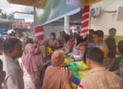 Polres Pasangkayu Gelar Gerakan Pangan Murah di Tikke Raya, Diserbu Warga