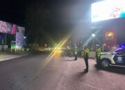 Satlantas Polres Majene Gelar Patroli Blue Light Antisipasi Pelanggaran Lalu Lintas dan Balap Liar
