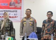 Kapolres Pasangkayu Hadiri Pertemuan Perintis Kemerdekaan dan Veteran di Momen HUT RI ke-80