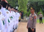 Kapolres Pasangkayu Hadiri Pengukuhan Paskibraka: Langkah Tegap Generasi Muda Sambut HUT RI ke-80