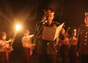 Cahaya Patriotisme di Malam Kemerdekaan, Kapolres Pasangkayu Pimpin Upacara Renungan Suci