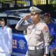 Satlantas Polres Pasuruan Gelar Upacara Detik-Detik Proklamasi di Perempatan Gudang Garam Bangil