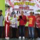 Jalan Sehat Bersama Masyarakat di Desa Ulak Bandung, Ujan Mas Berlangsung Meriah