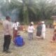Bhabinkamtibmas Polsek Pasangkayu Kawal Prosesi Ngaben Warga Martajaya