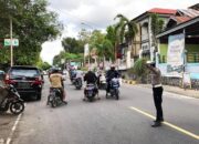 Laksanakan Commander Wish, Bentuk Pelayanan Personel Satlantas Polres Majene Kepada Masyarakat di Pagi Hari