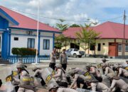 Tingkatkan Kesiapsiagaan Hadapi Aksi Massa, Polres Pasangkayu Latihan Dalmas
