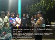 Bhabinkamtibmas Desa Romangloe Patroli KRYD dan Sambangi Warga, Sampaikan Pesan Kamtibmas