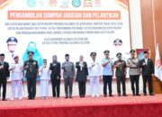 Danlantamal VI Berikan Ucapan Selamat Atas Penyumpahan Dan Pelantikan Walikota Dan Wakil Walikota Palopo Provinsi Sulsel