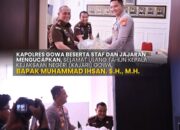 Kapolres Gowa Beserta Staf dan Jajaran Ucapkan Selamat Ulang Tahun kepada Kajari Gowa